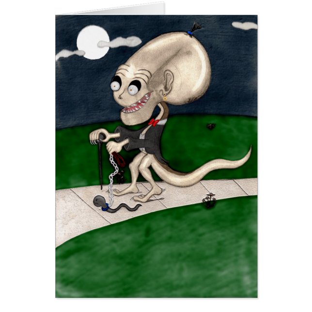 Cartão Almon O Estranho (Frente)