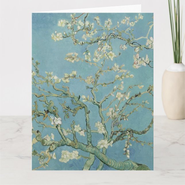 Cartão Almond Blossom: Vincent Van Gogh (Frente)
