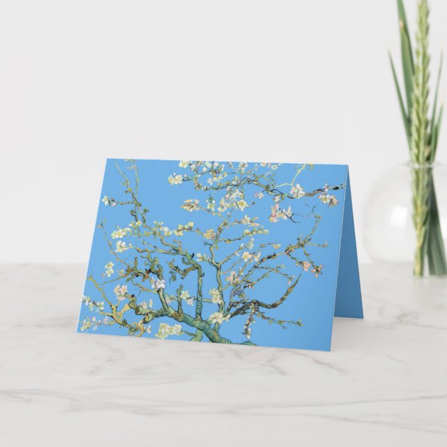 Cartão Almond Blossom Vincent Van Gogh (Frente)