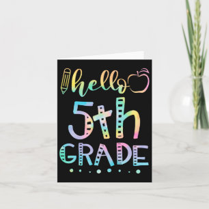 Cartão Alô, 5 Do Quinto Ano, De Byck Para Professora