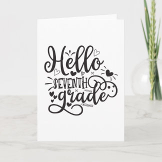 Cartão Alô 7º ano