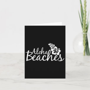 Cartão Aloha Beaches - Hello Beaches