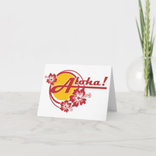 Cartão Aloha Note Cards