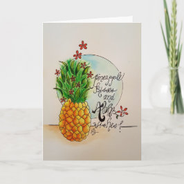 Cartão Aloha Pineapple