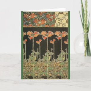 Cartão Alphonse Maria Mucha ~ Decoratifs