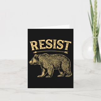 Cartão Alt U National Park Resiste Service T Shirt Bear V
