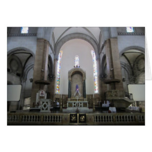 Cartão altar catedral