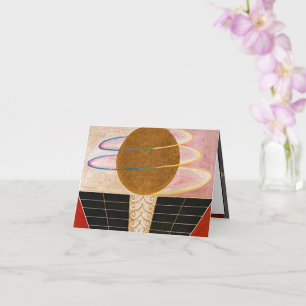 Cartão Altarpart, Grupo X, nº 2, por Hilma af Klint