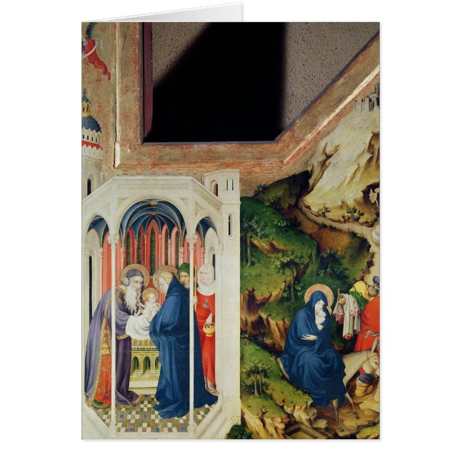 Cartão Altarpiece do Chartreuse de Champmol (Frente)
