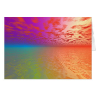 Cartão Alvorecer espectral