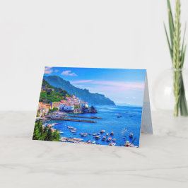 Cartão Amalfi Itália Europa Photo Art