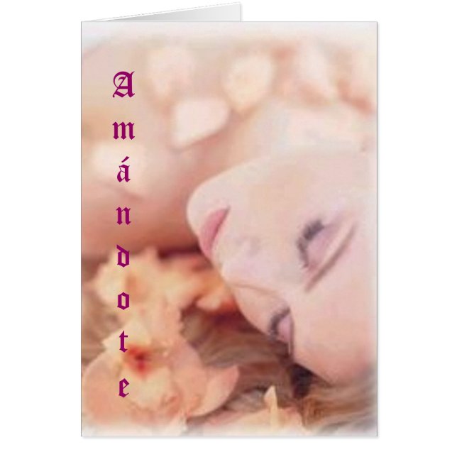 Cartão amandote (Frente)