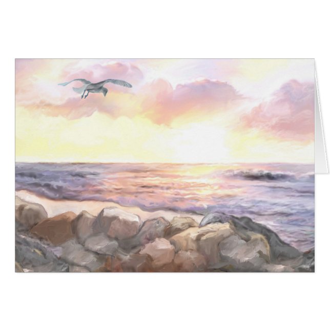 Cartão "Amanecer " (Frente Horizontal)