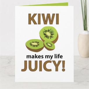 Cartão Amante de Kiwi Kiwi