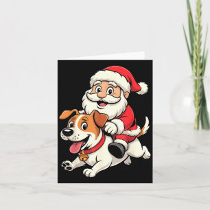 Cartão Amante do Cão Terrier Jack Russell Crianças Homens