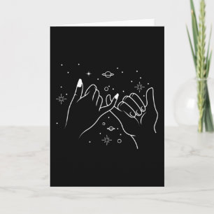 Cartão Amante do Espaço Astronomia Adulto Hobby Estrela C