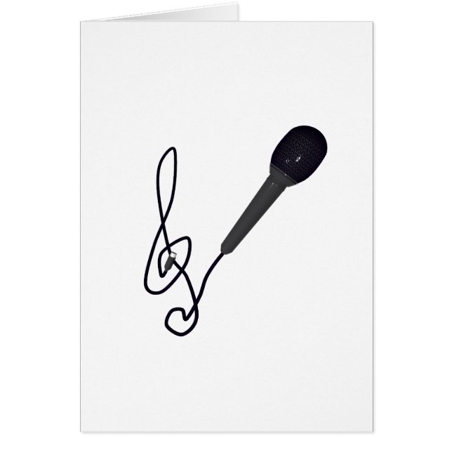 Cartão amante musical (Frente)