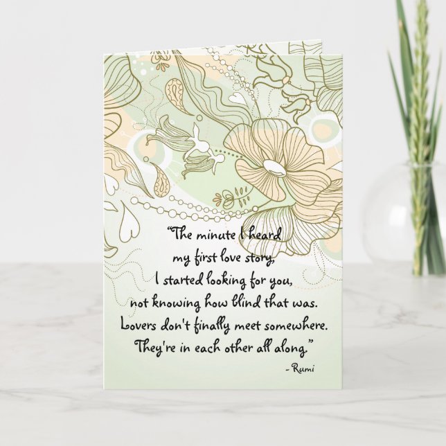 Cartão Amantes (Frente)