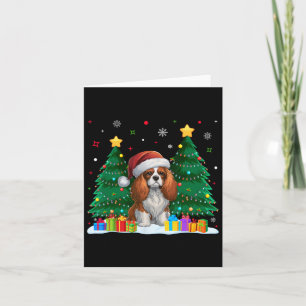 Cartão Amantes do Cão Cavalier King Charles Spaniel Papai