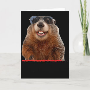 Cartão Amantes do Punxsutawney Woodchuck e Fãs de Groundh
