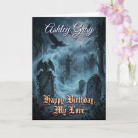 Amantes Góticos Aniversário Dark Romântico Corvo A