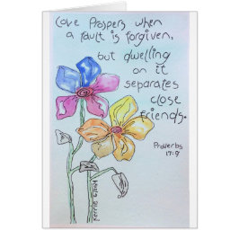 Cartão Amar Prospers Quando...