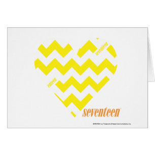 Cartão Amarelo 4 do ziguezague