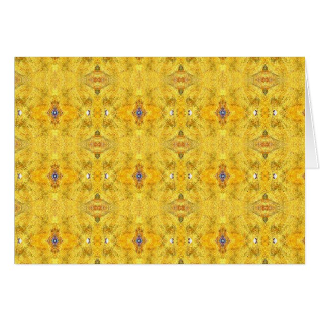 Cartão Amarelo Azul em Execução (Frente Horizontal)