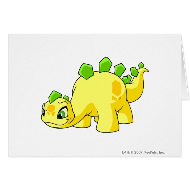 Cartão Amarelo de Chomby (Frente Horizontal)