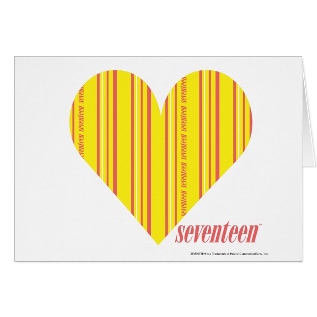 Cartão Amarelo fino 3 das listras (Frente Horizontal)