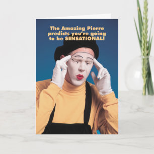 Cartão Amazing Pierre Opening Night Card