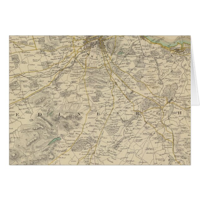 Cartão Ambientes de Edimburgo (Frente Horizontal)