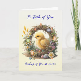 Cartão Ambos Pintinho Páscoa na Prisão de Varinha