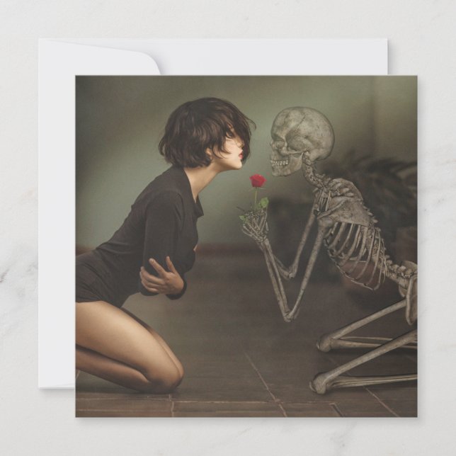 Cartão Ame-me para sempre (Frente)