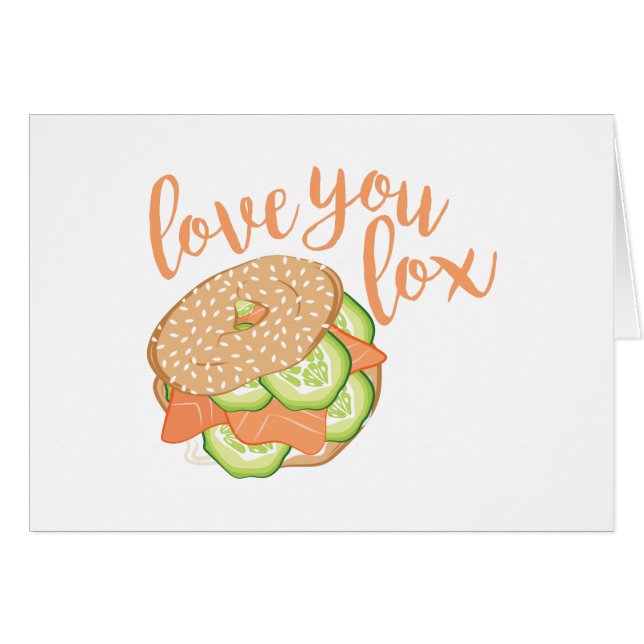 Cartão Ame-o Lox (Frente Horizontal)