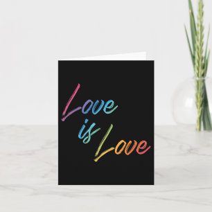 Cartão Ame Rainbow Color Cute Happy Positive Quote Graph