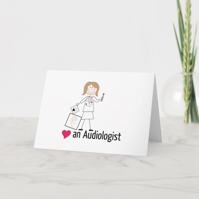 Cartão Ame Um Audiologista (Frente)