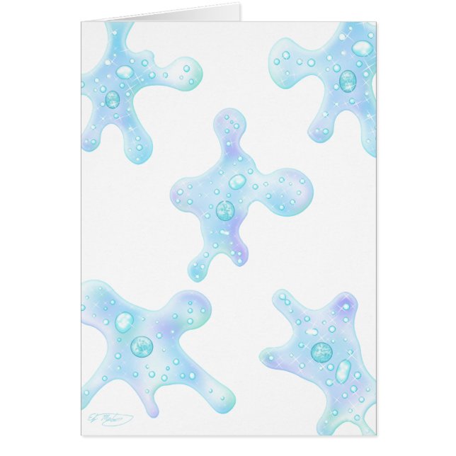 Cartão Amebae (Amobas) (Frente)