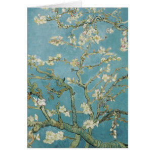 Cartão Amêndoa em flor por Vincent Van Gogh