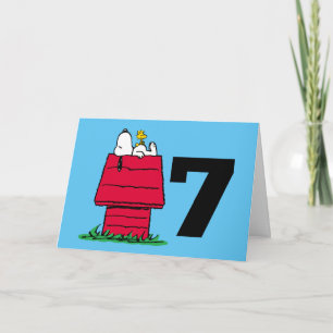 Cartão AMENDOINS   Snoopy Feliz Aniversário