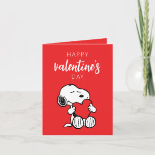 Cartão Amendoins   Snoopy Heart Hug