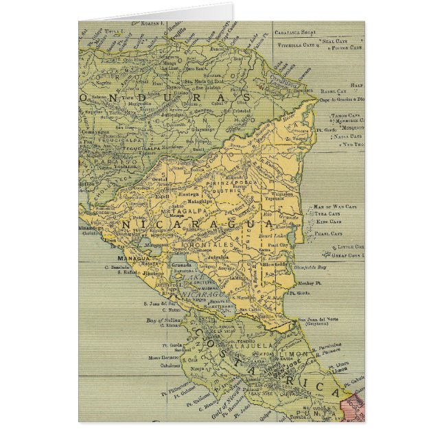 Cartão América Central 5 (Frente)