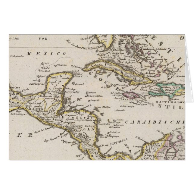 Cartão América Central 6 (Frente Horizontal)