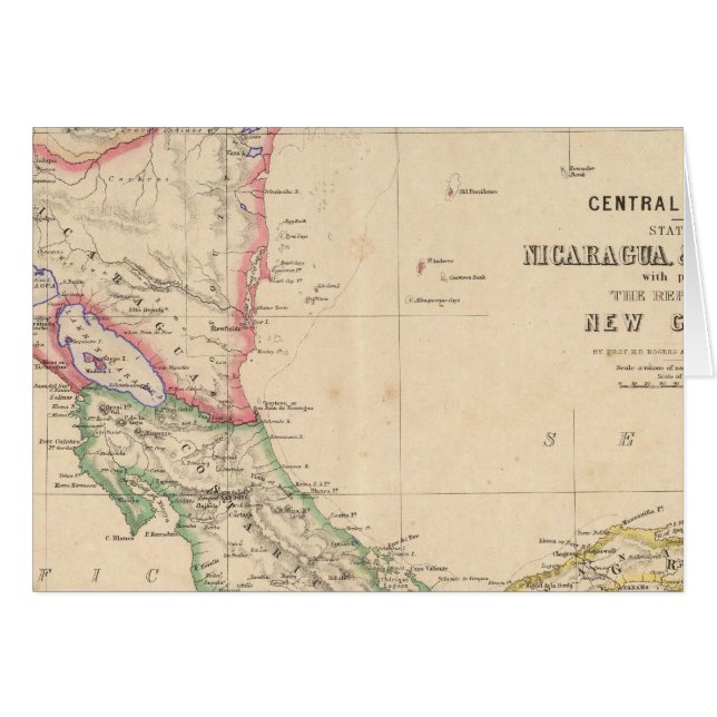 Cartão América Central 9 (Frente Horizontal)