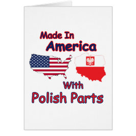 Cartão América com Partes Polonesas