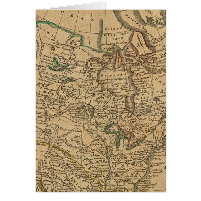 Cartão América do Norte 3 (Frente)