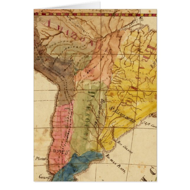 Cartão América do Sul 15 (Frente)