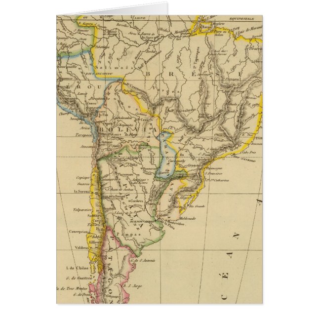 Cartão América do Sul 18 (Frente)