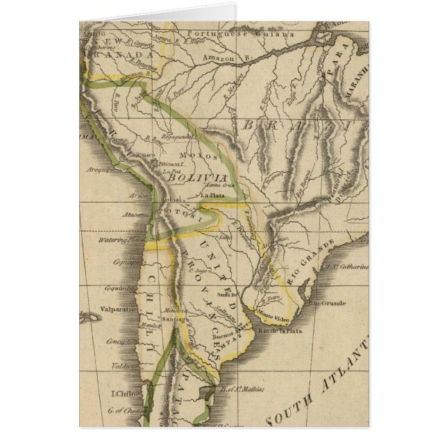 Cartão América do Sul 3 (Frente)
