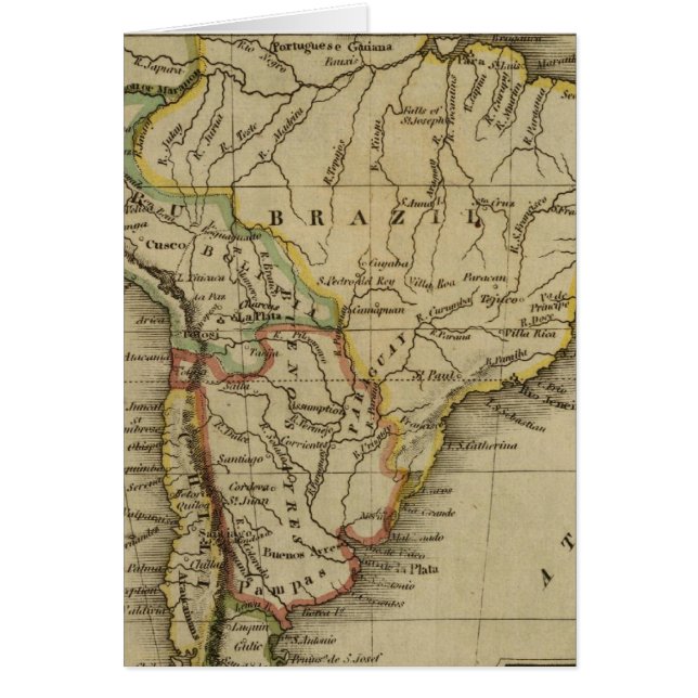 Cartão América do Sul 3 (Frente)